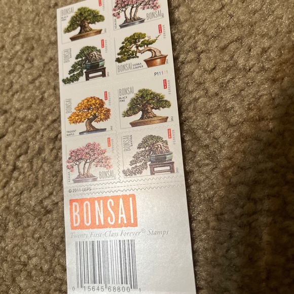 Bonsai 2012 forever stamps - Picture 1 of 3